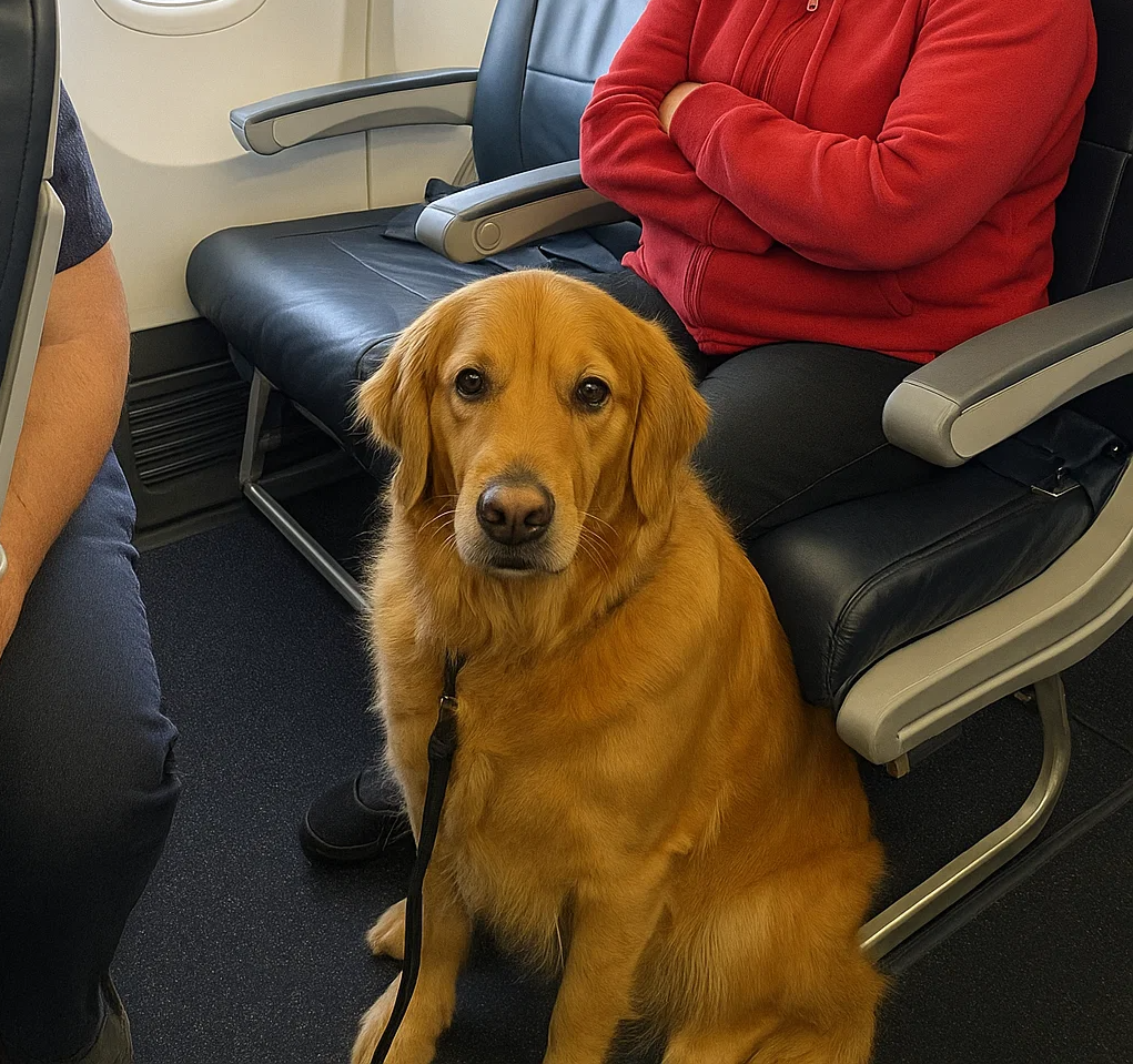 Woman Tried to Get My Dog Kicked Off the Plane — But What Happened Next ...