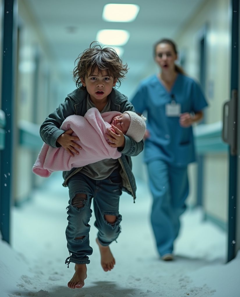 A Bruised 7-Year-Old Boy Walked Into the ER Carrying His Baby Sister ...