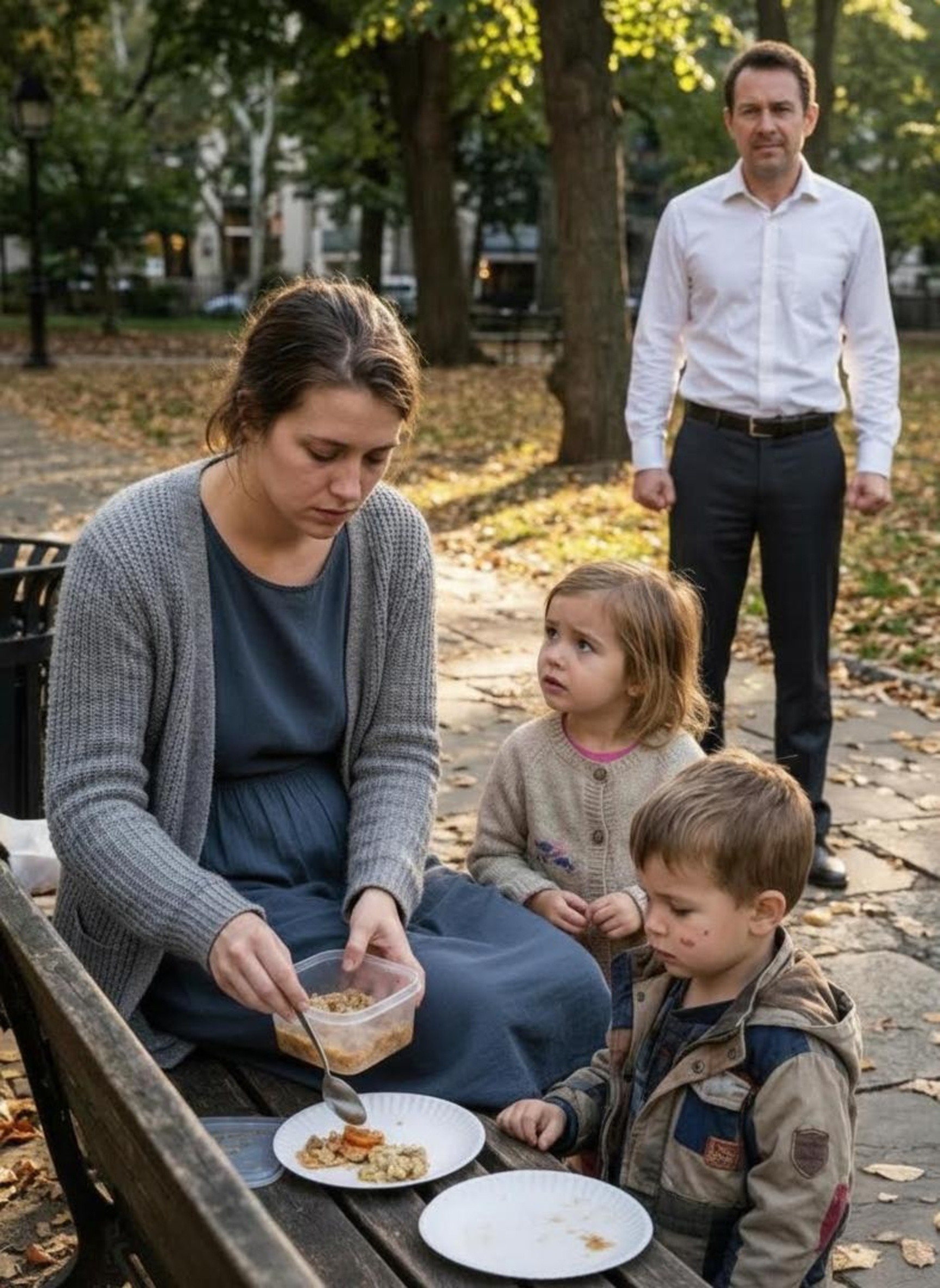 A Wealthy Stranger Saw a Mother Divide One Tiny Meal Among Her Children