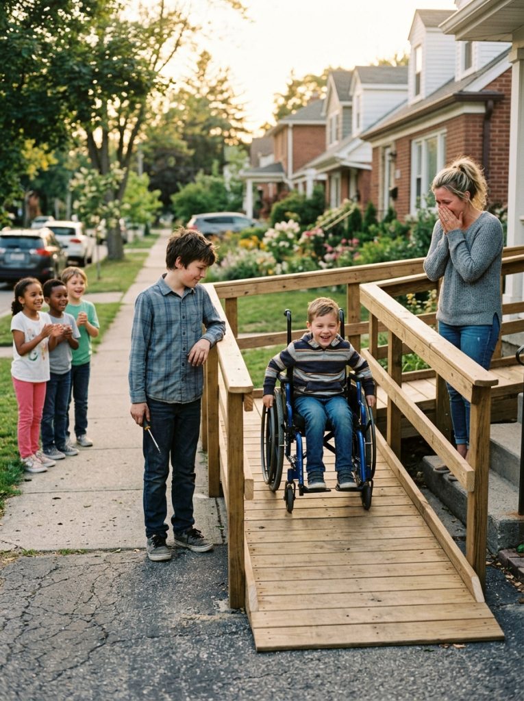 Boys Ramp My Son Built a Ramp for the Boy Next Door – Then an Entitled Neighbor ...
