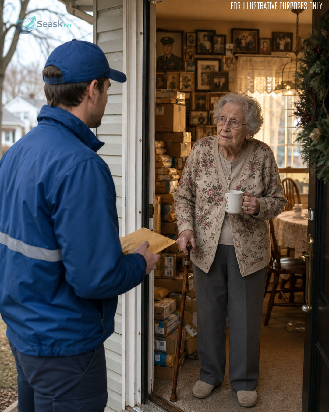 Senior Driver Delivery A 28-year-old delivery driver grew irritated with an 84-year-old widow ...